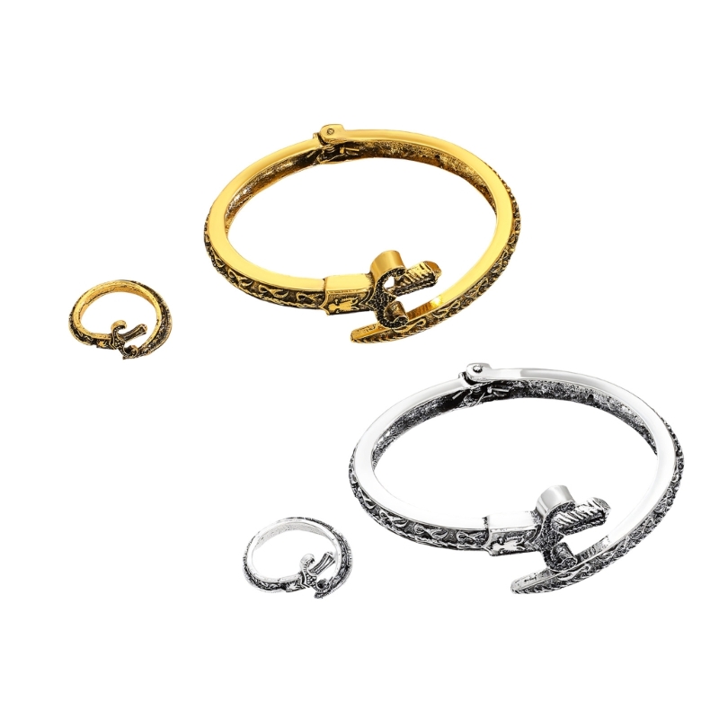 Coordinates Bracelet - Squisito bracciale regolabile ispirato serpente con