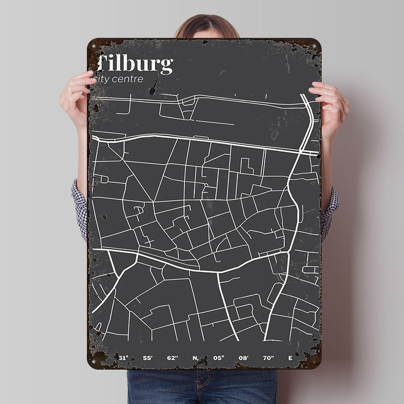 Poster Stampato della Mappa de - Custom Map Poster recensione e prezzo