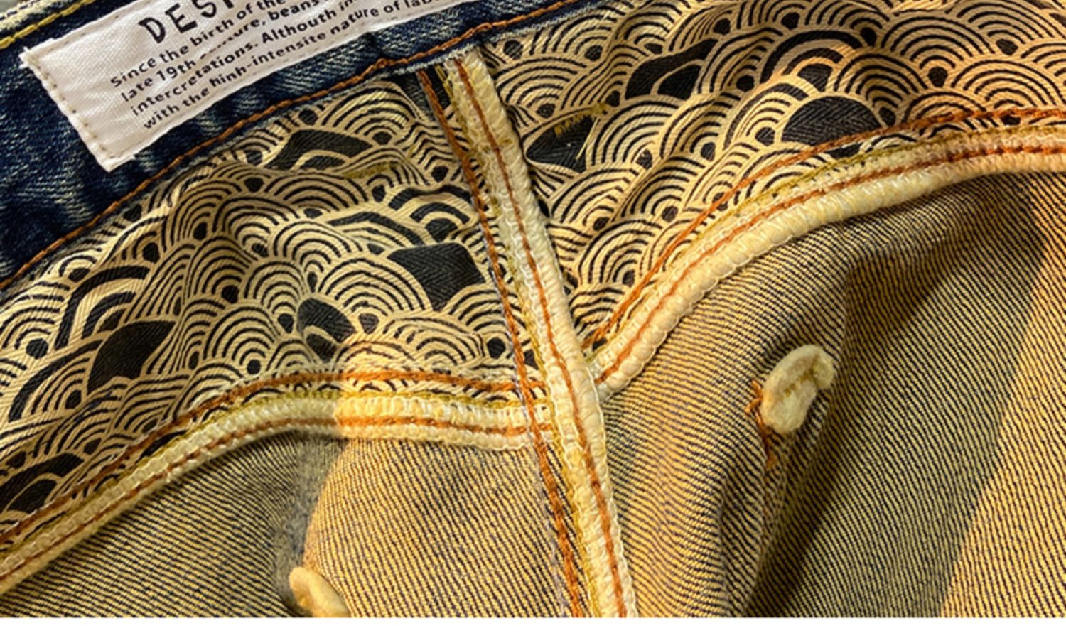 Jeans in denim con cimosa ross - Levis Jeans 501 recensione e prezzo