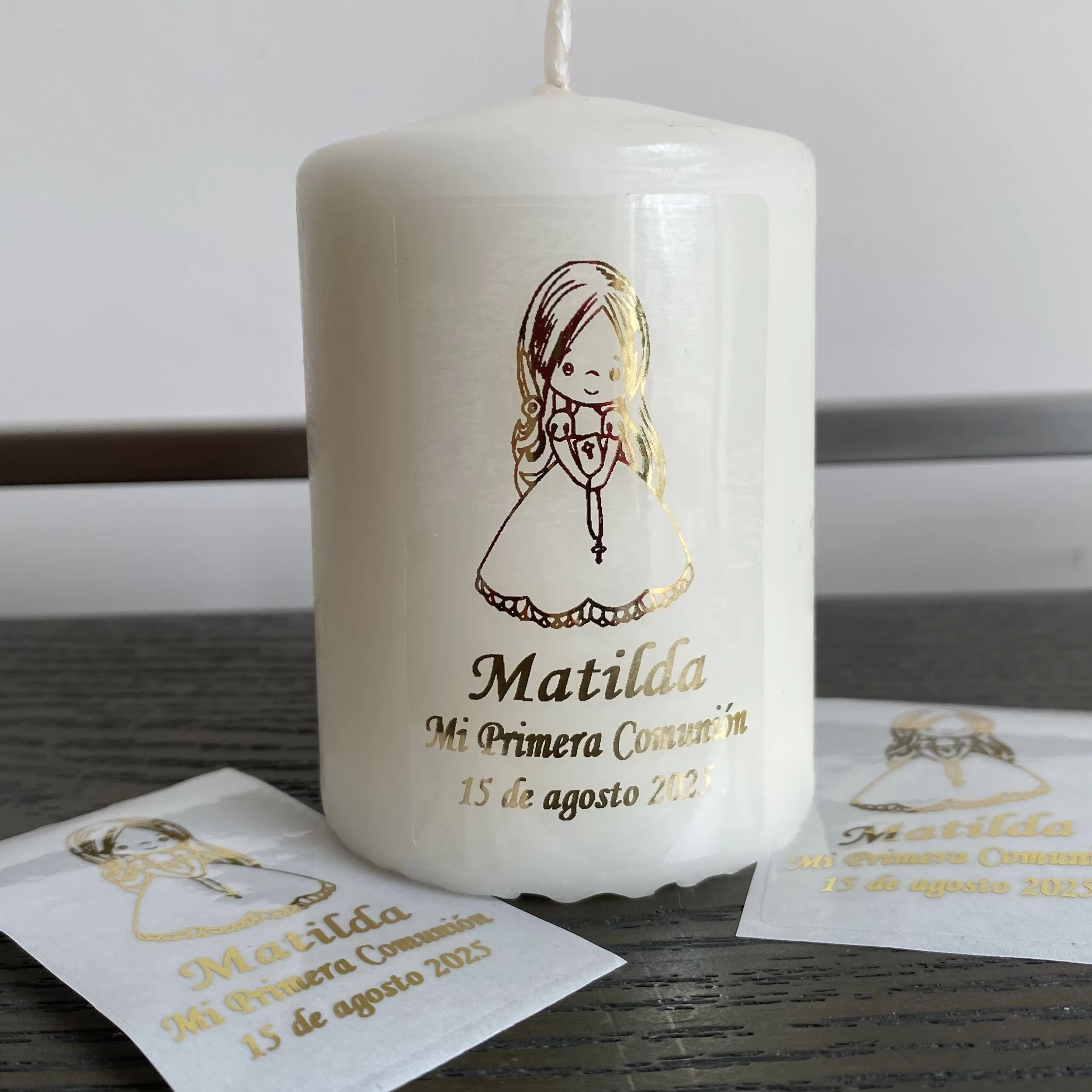 Adesivi Personalizzati per la  - Personalised Candle Label recensione e prezzo