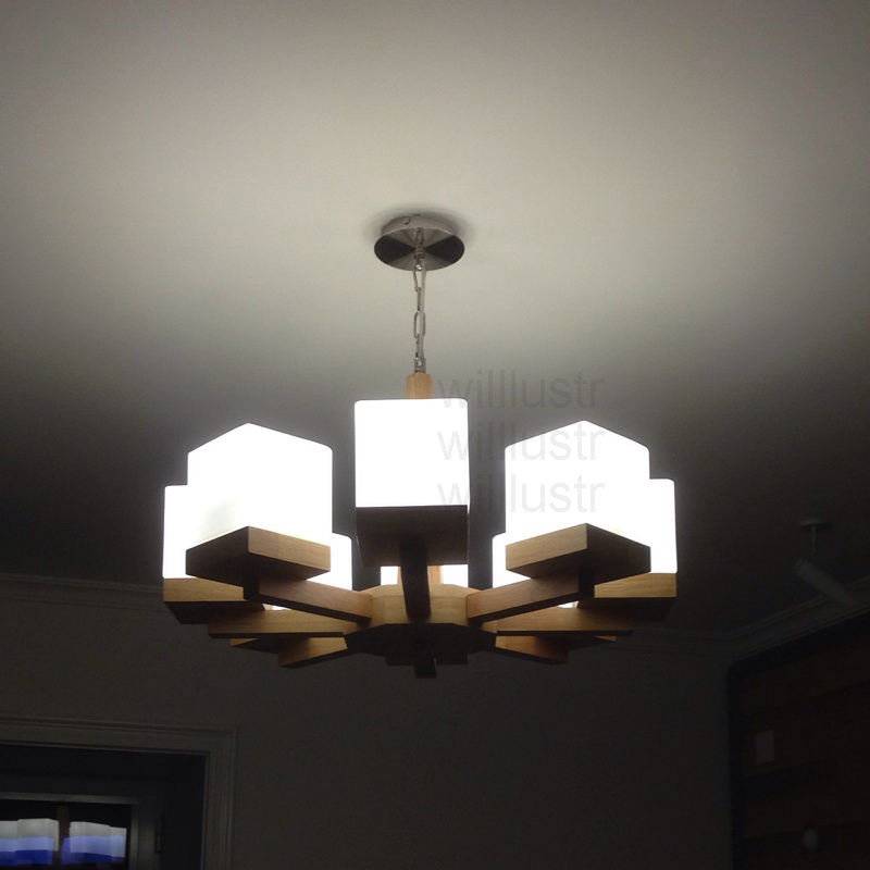 Lampada a sospensione in vetro - Engraved Wood Frame recensione e prezzo