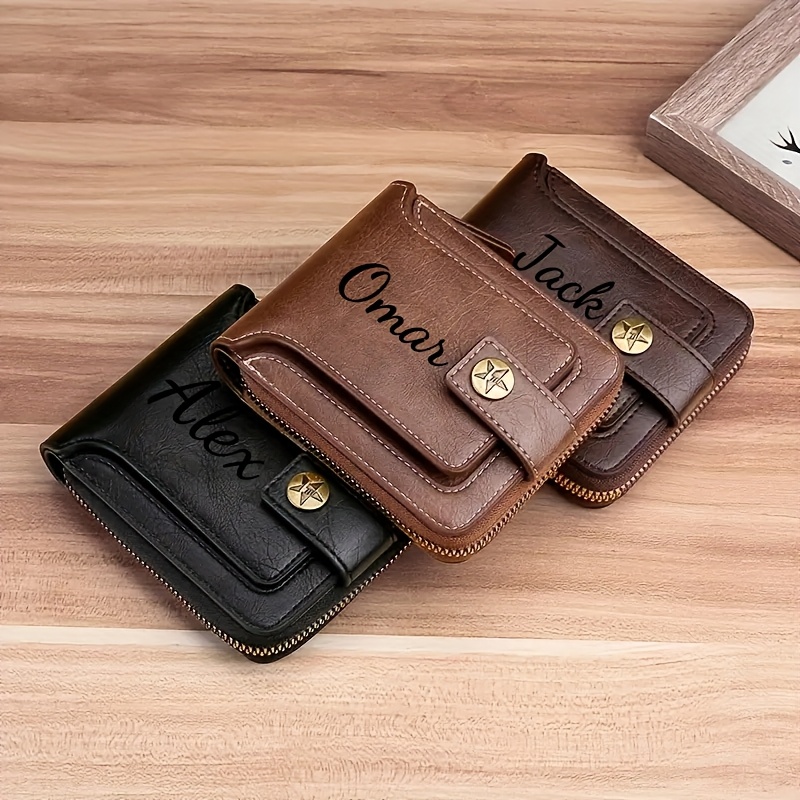 Portafoglio da uomo con nome p - Personalized Name Box recensione e prezzo