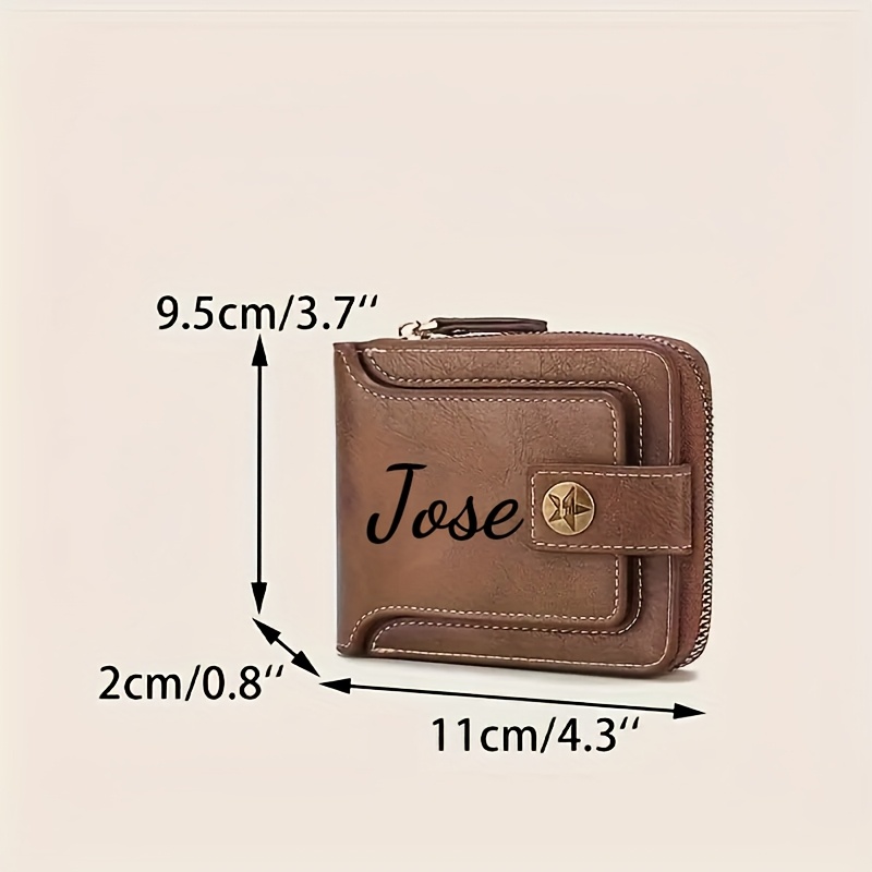 Portafoglio da uomo con nome p - Personalized Name Box recensione e prezzo